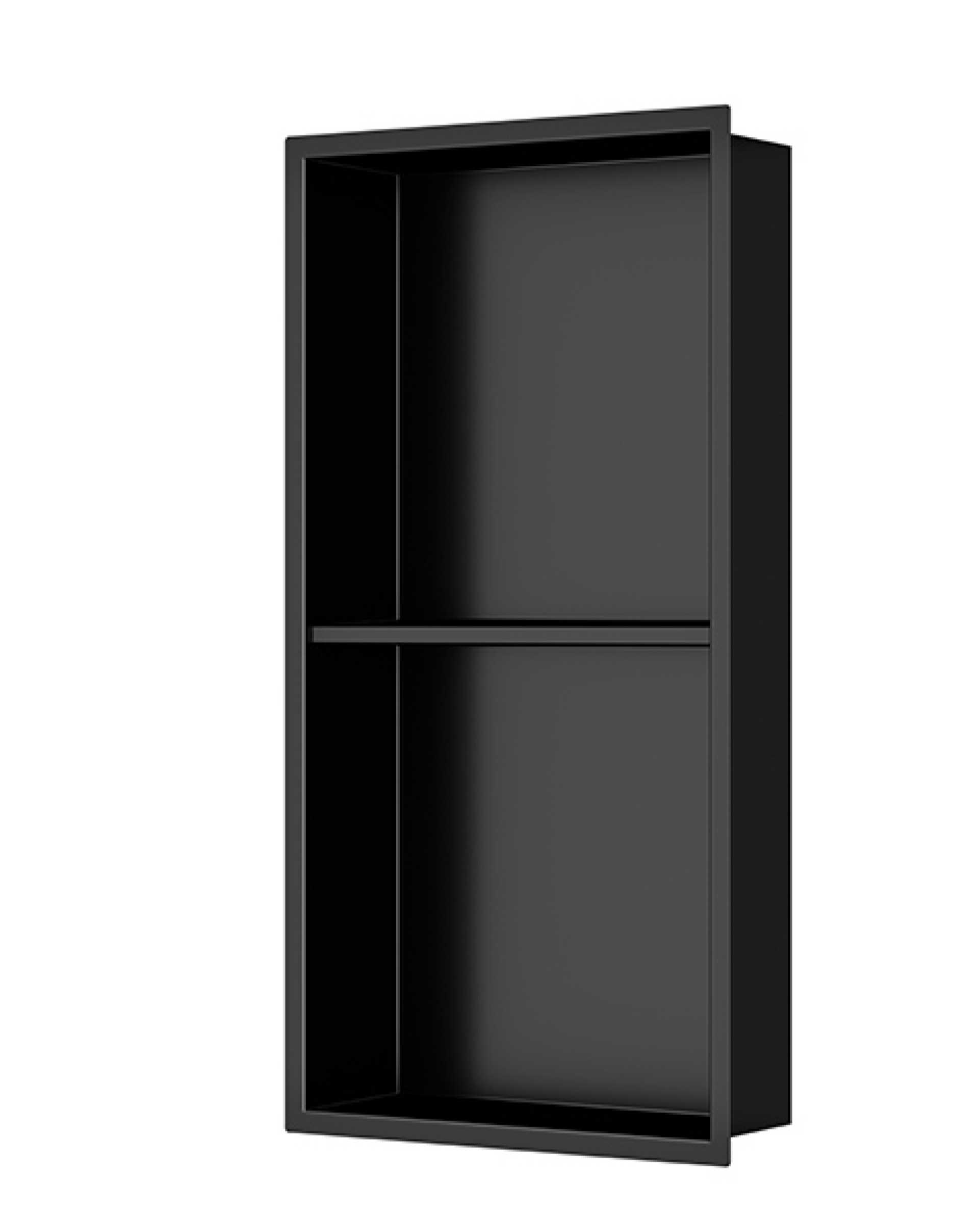 NICHO EM INOX  - 2 PRATELEIRAS